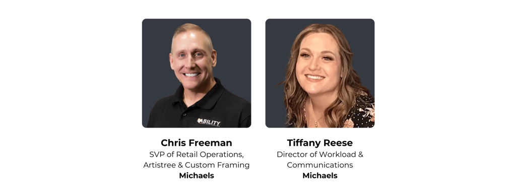 Michaels 6 Strategies for Operational Excellence in Peak Season - Speakers