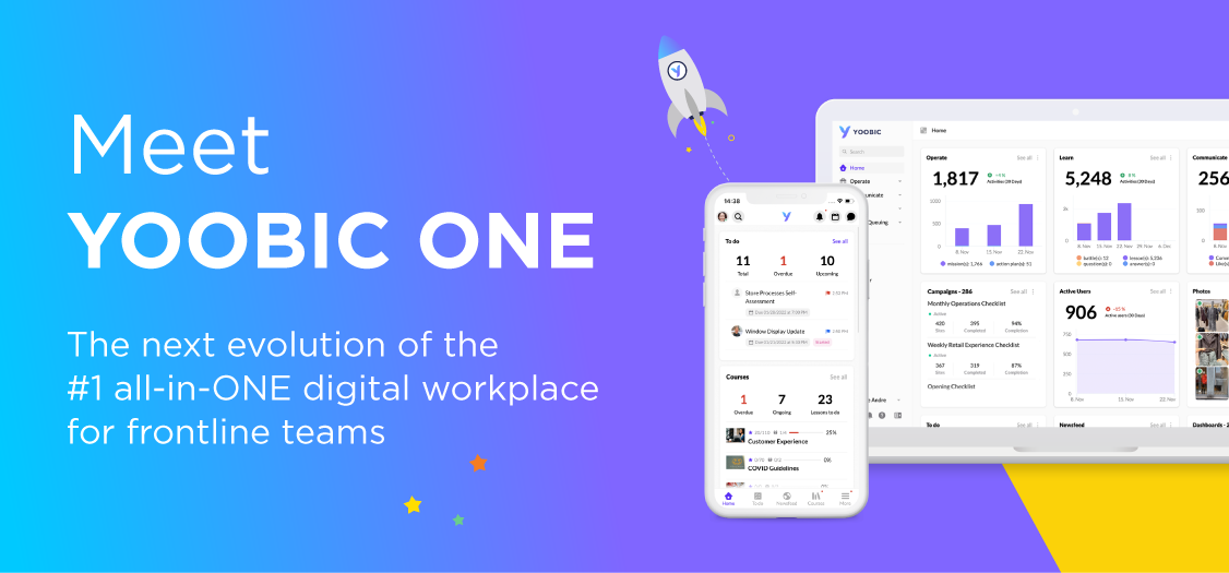 YOOBIC ONE Supercharges Frontline Teams’ Productivity