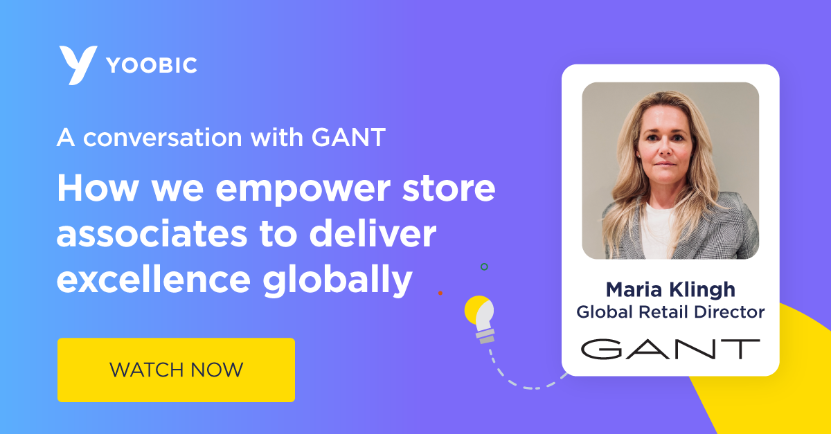 inar ondemand How GANT empowers store associates to deliver retail
